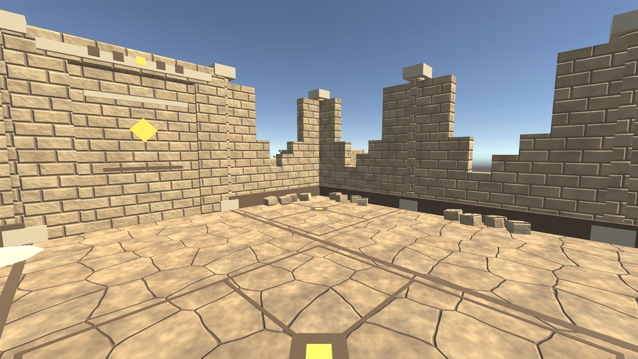 Desert ruins sample built for Meta Quest 3